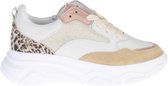 hip H1710 Sneakers Wit Beige panter - Maat 27