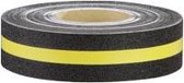 Anti slip tape, standaard 50 mm Geel, zwart