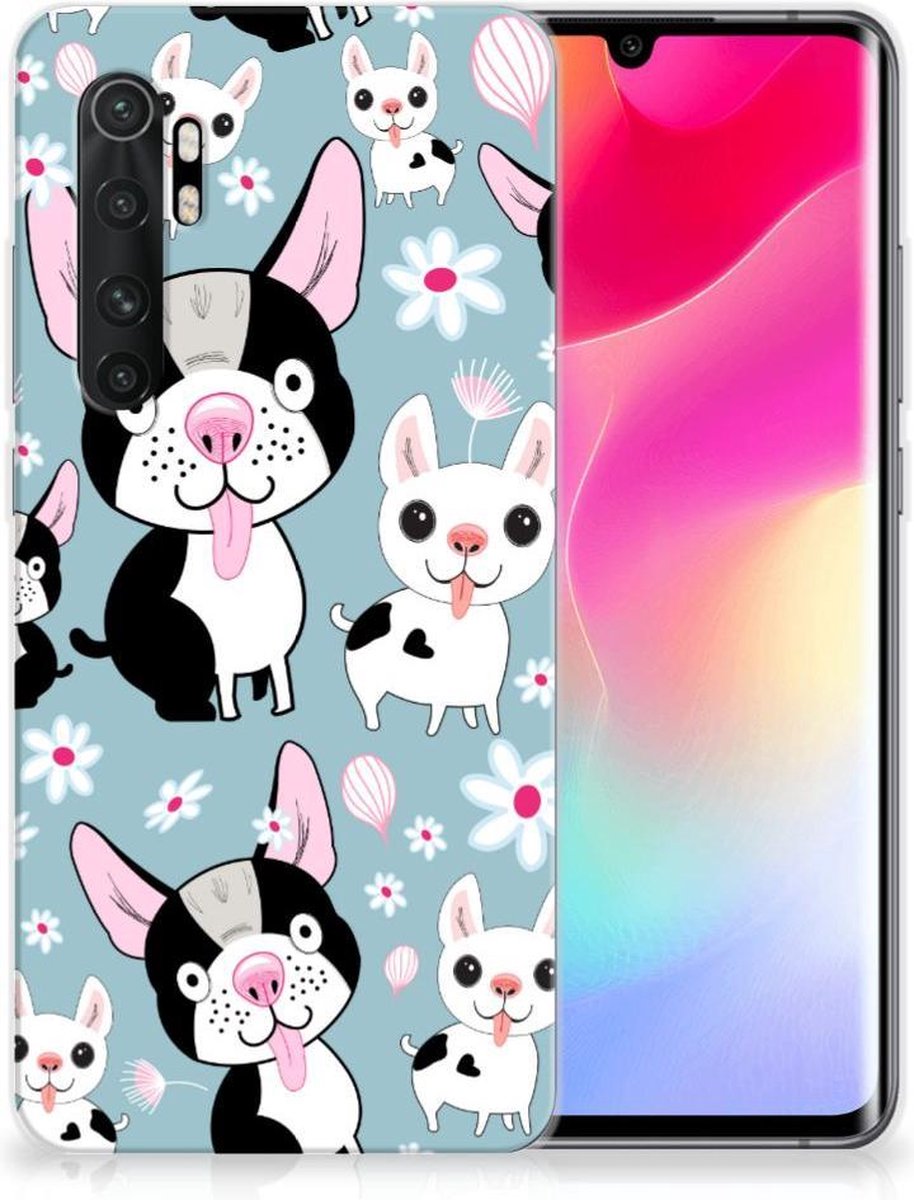 Xiaomi Mi Note 10 Lite TPU Hoesje Hondjes