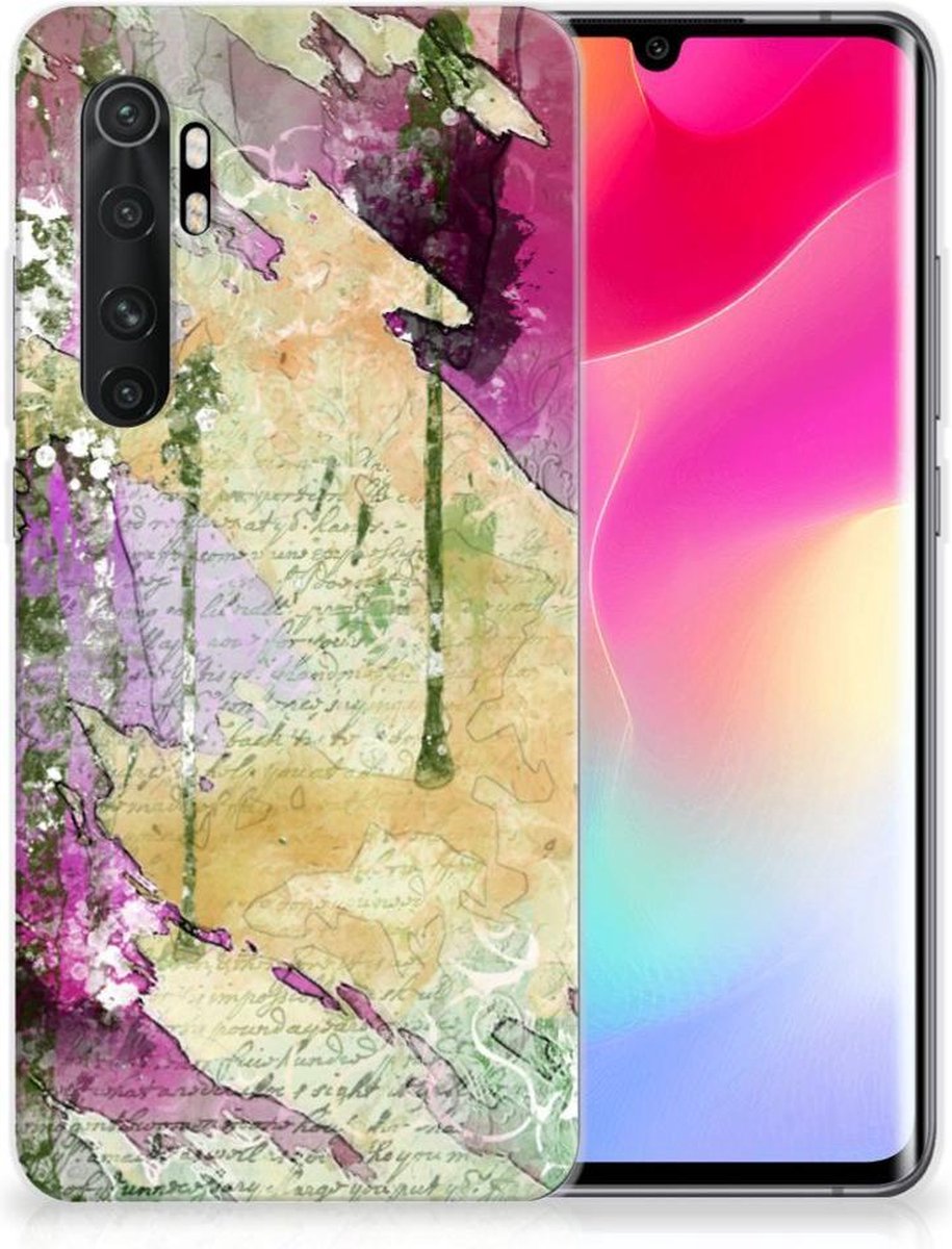 Hoesje maken Xiaomi Mi Note 10 Lite Letter Painting