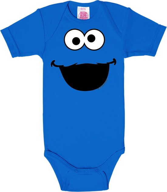 som Middel Parameters Sesamstraat Koekiemonster Logoshirt baby romper - Logoshirt - 50/56 |  bol.com