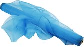 Organza stof. turquoise. B: 50 cm. 10 m/ 1 rol