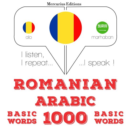 Arabă - Romania: 1000 de cuvinte de bază - cover