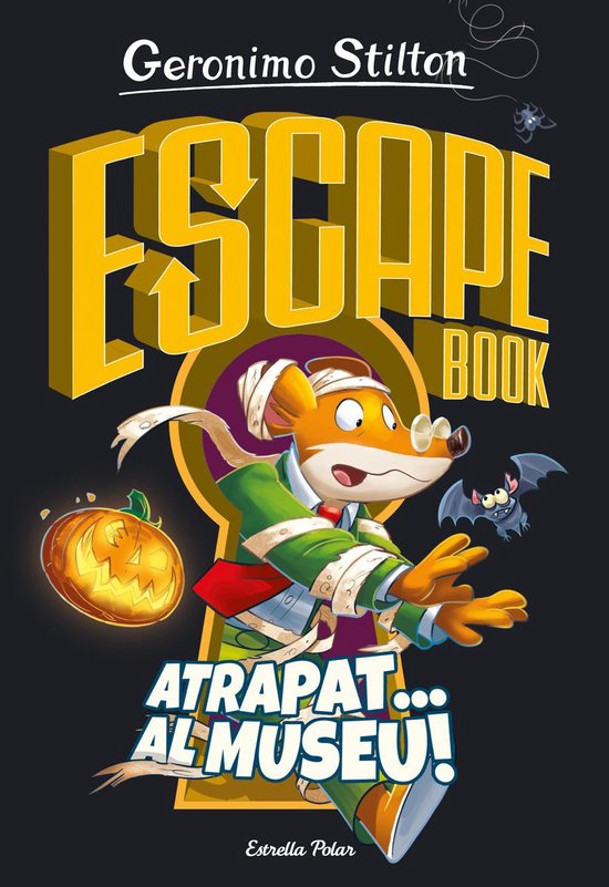 Geronimo Stilton - Escape book. Atrapat... al museu! - cover