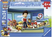 Ravensburger puzzel PAW Patrol: Hulpvaardige speurneuzen - 2x24 stukjes - kinderpuzzel