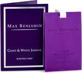 Max Benjamin Geurkaart Cassis & White Jasmine