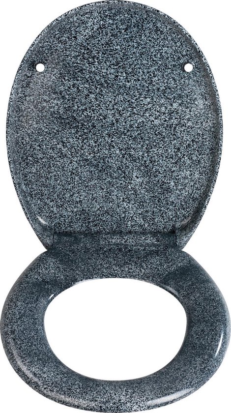 Wenko Toiletbril Ottana 37 X 44,5 Graniet | bol.com