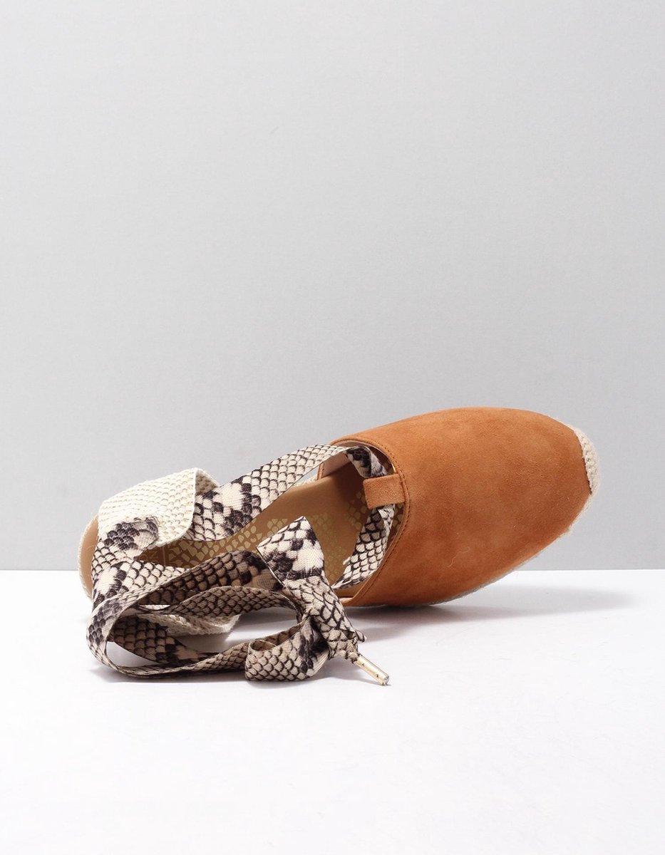 Fred de la Bretoniere Espadrilles - Cognac | bol.com