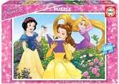 Legpuzzel - 100 stukjes - Prinsessen - Disney - Educa puzzel