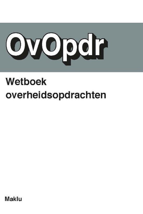 Maklu Wetboekpocket 0 Wetboek Overheidsopdrachten Pdf Sturtumbmemikmoma3