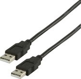 Valueline USB 2.0 A Male naar USB 2.0 A Male - 1 m