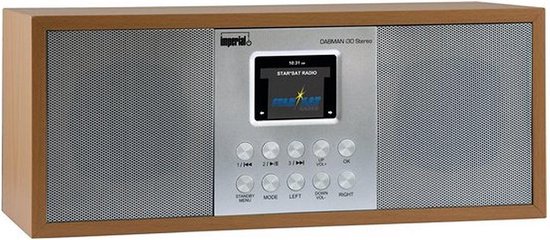 Imperial DABMAN i30 Stereo DAB+ FM Internet Radio met | hout | bol.com