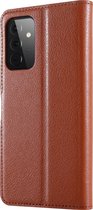 Shieldcase telefoonhoesje geschikt voor Samsung Galaxy A72 wallet bookcase - bruin