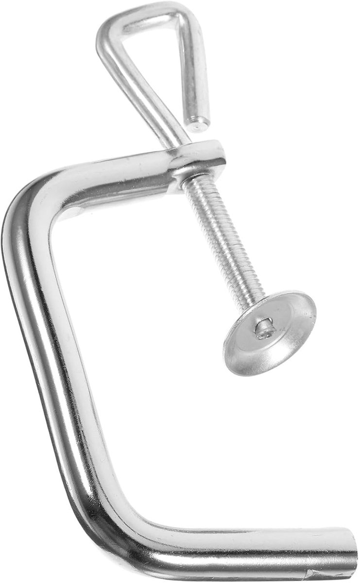Pasta Machine Accessoires: Vervangende Klem en Handvat voor Pastamaker, Inclusief Clips en Onderdelen van Ferrometaal, Ideaal voor Thuisgebruik en Koken