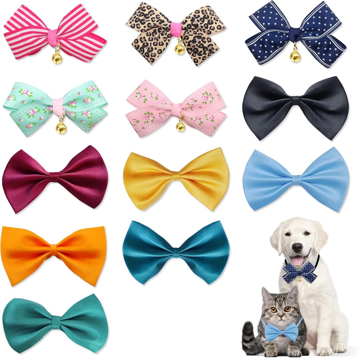 Halsband - Set van 12 - Polyester - Verstelbaar