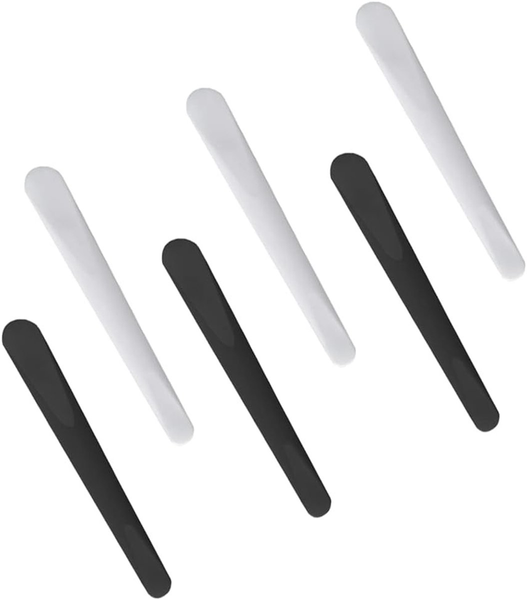 Set van 6 Plastic Spatula's voor Cosmetica, Make-up en Mengtoepassingen, Ideaal voor Sampling en Aanbrengen
