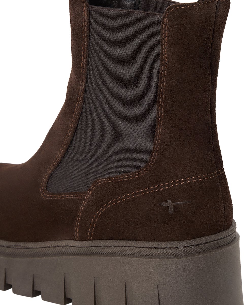 Bottine en cuir