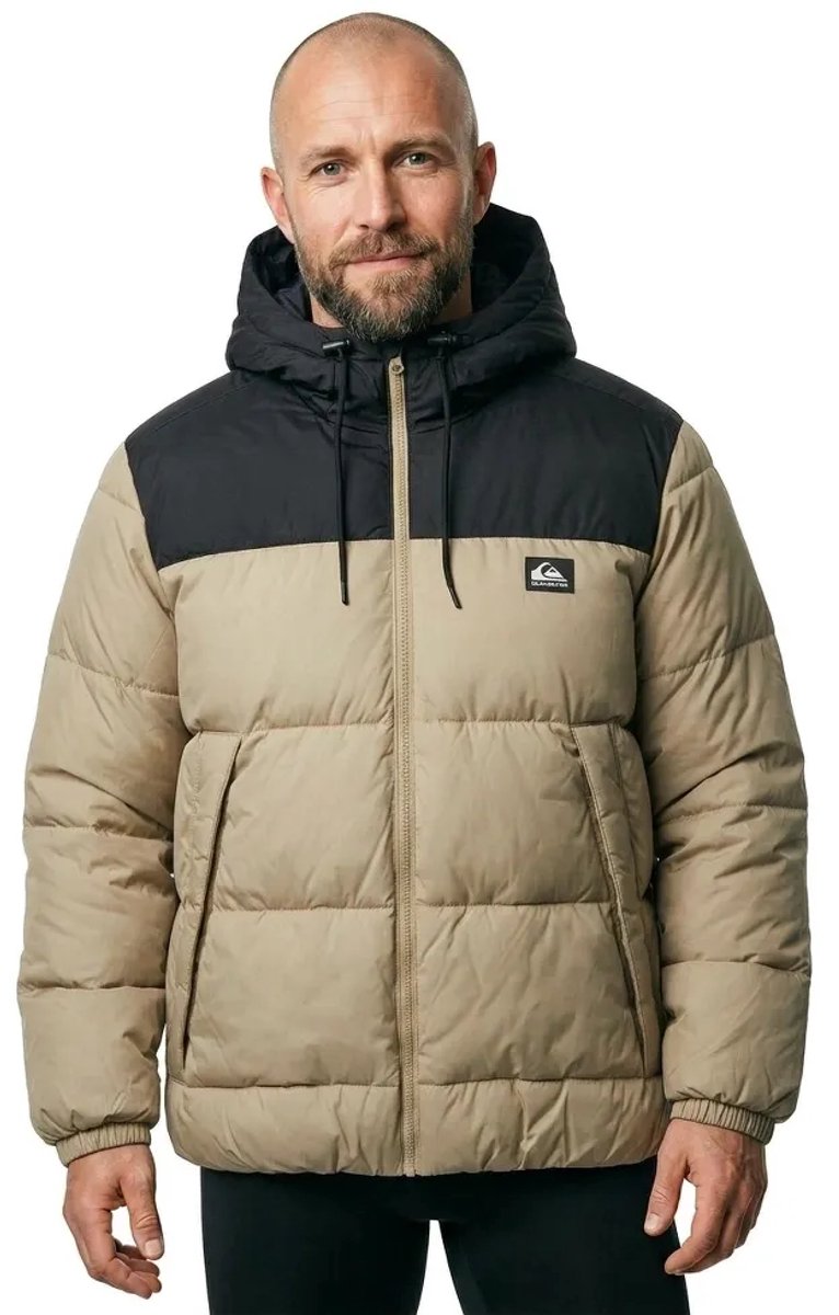 Quiksilver Cold Days Jas Groen M Man