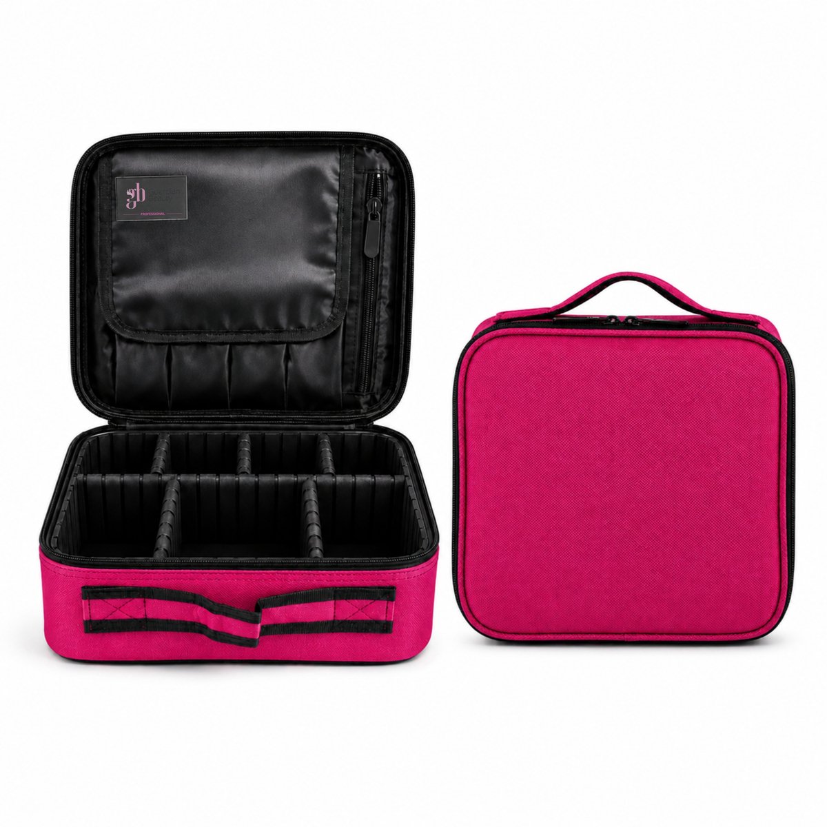 Beautycase - Beautykoffer - Make-up Koffer - Cosmetica Organizer - Reis Toilettas - Roze
