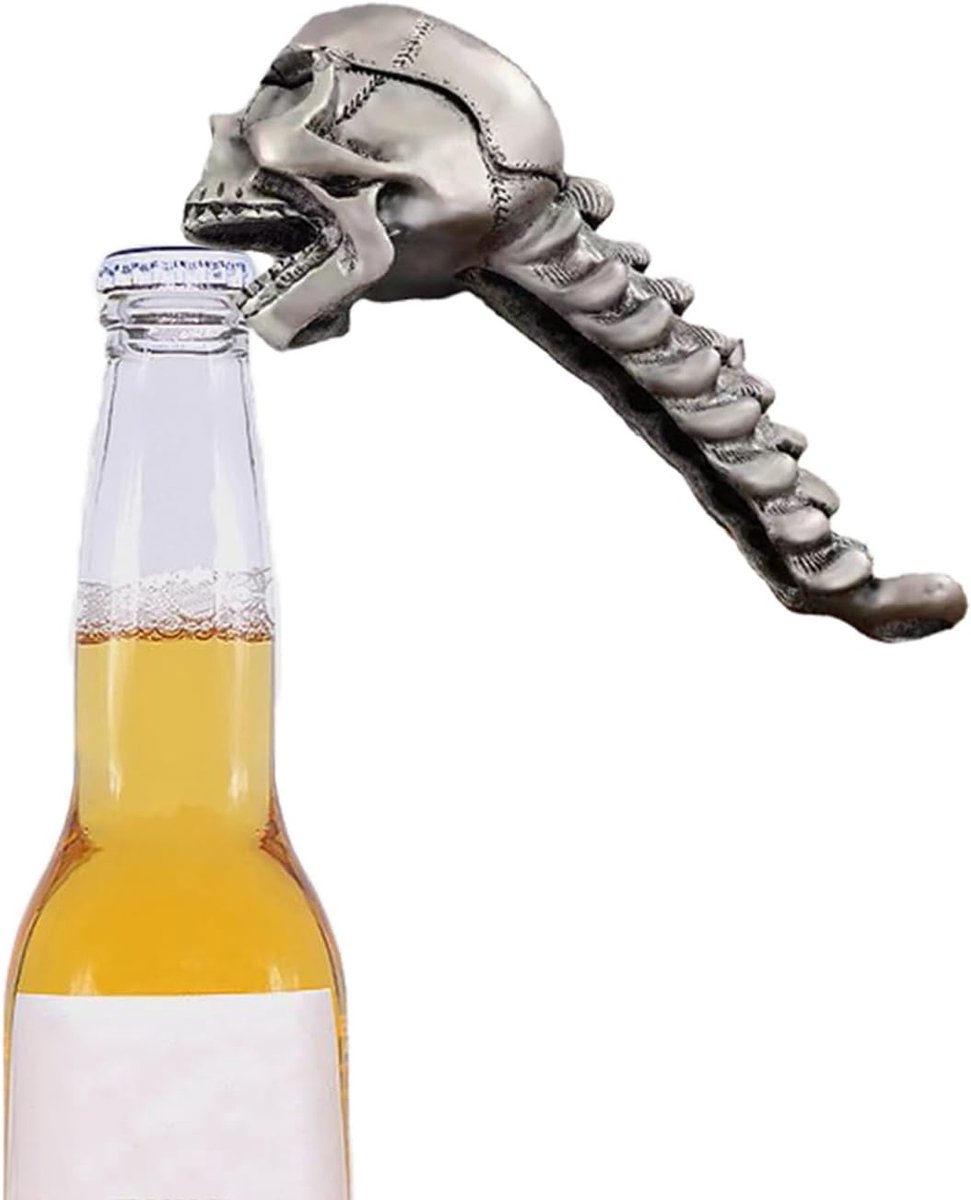 Halloween flesopener, Halloween cadeau, ergonomische handvat, draagbare bartender hoofd partij essentieel.