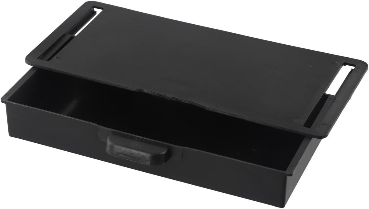 Praktische Opbergbak voor Onder Bureau, Zelfklevende Organizer voor Kantoorbenodigdheden, Ruimtebesparende Oplossing voor Thuis en Werkplek