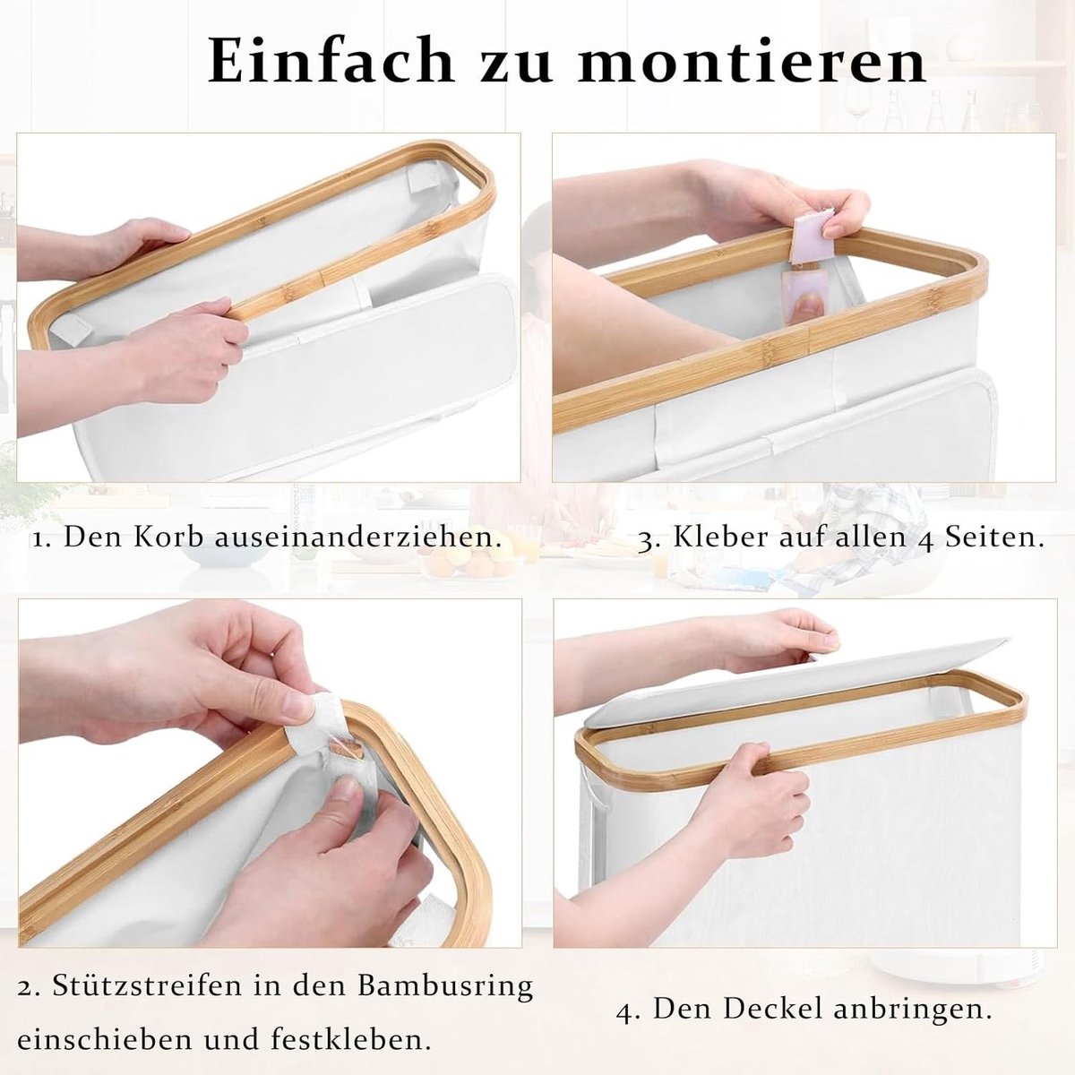 Praktische toiletpapieropslag met deksel en kijkvenster, organizer voor 8-12 rollen toiletpapier, badkameraccessoire in grijs