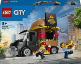 LEGO 60404 City Hamburgertruck Speelgoed Vrachtwagen Keukenset voor Kinderen vanaf 5 Jaar