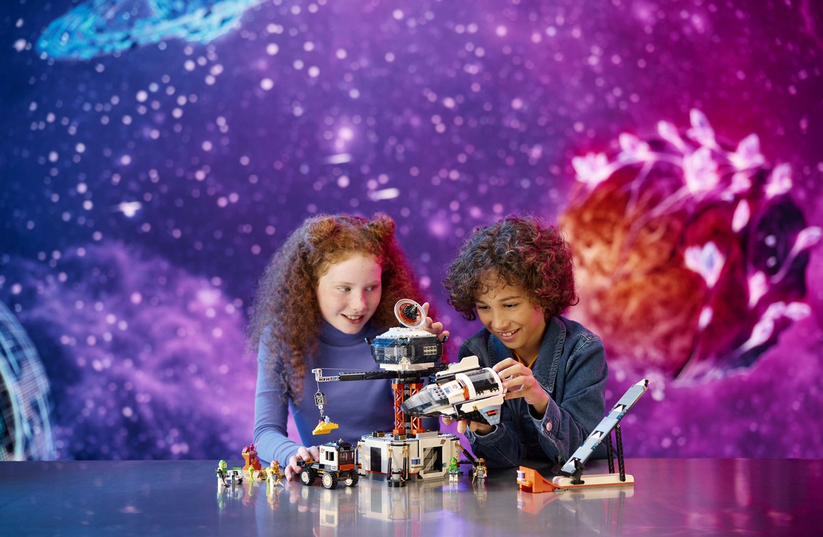 LEGO 60434 City Ruimtebasis en raketlanceringsplatform Speelgoed Raket, Robot en Alien Set — cadeau in Spellen & Speelgoed - foto 7