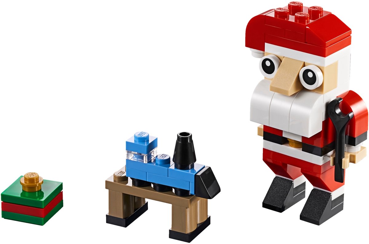 LEGO Creator Santa 30573, Bouwpakket, 6 jaar, Kunststof, 67 stuk(s)