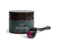 BOZANA® Complete Haargroei Kit - Batana Olie (100% Puur) + Dermaroller - Stimuleert Haargroei - Tegen Haaruitval, Droog & Beschadigd Haar