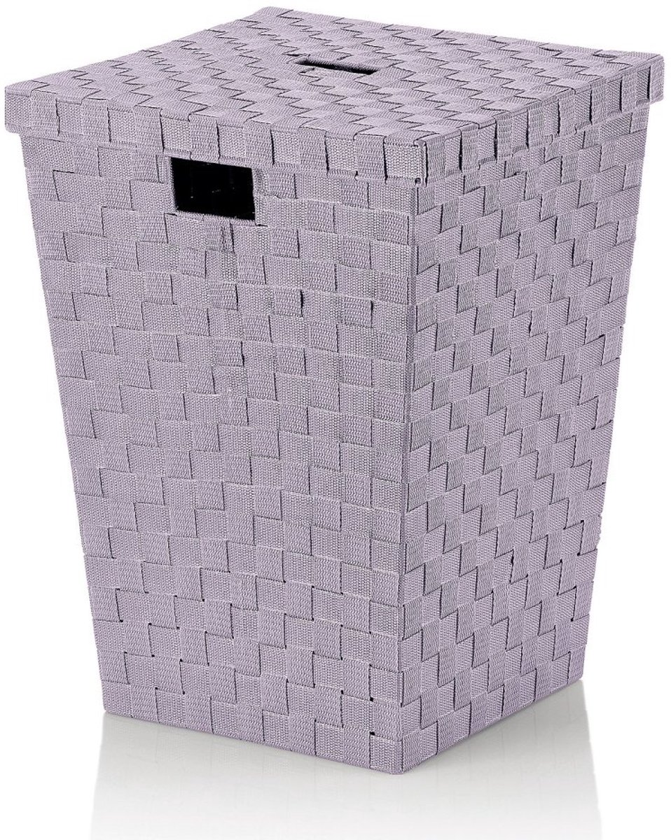 Wasmand Alvaro PP, paars 40x40x52 cm