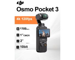 DJI Osmo Pocket 3 – Actioncam – 4K – 9.4 MP – Zwart