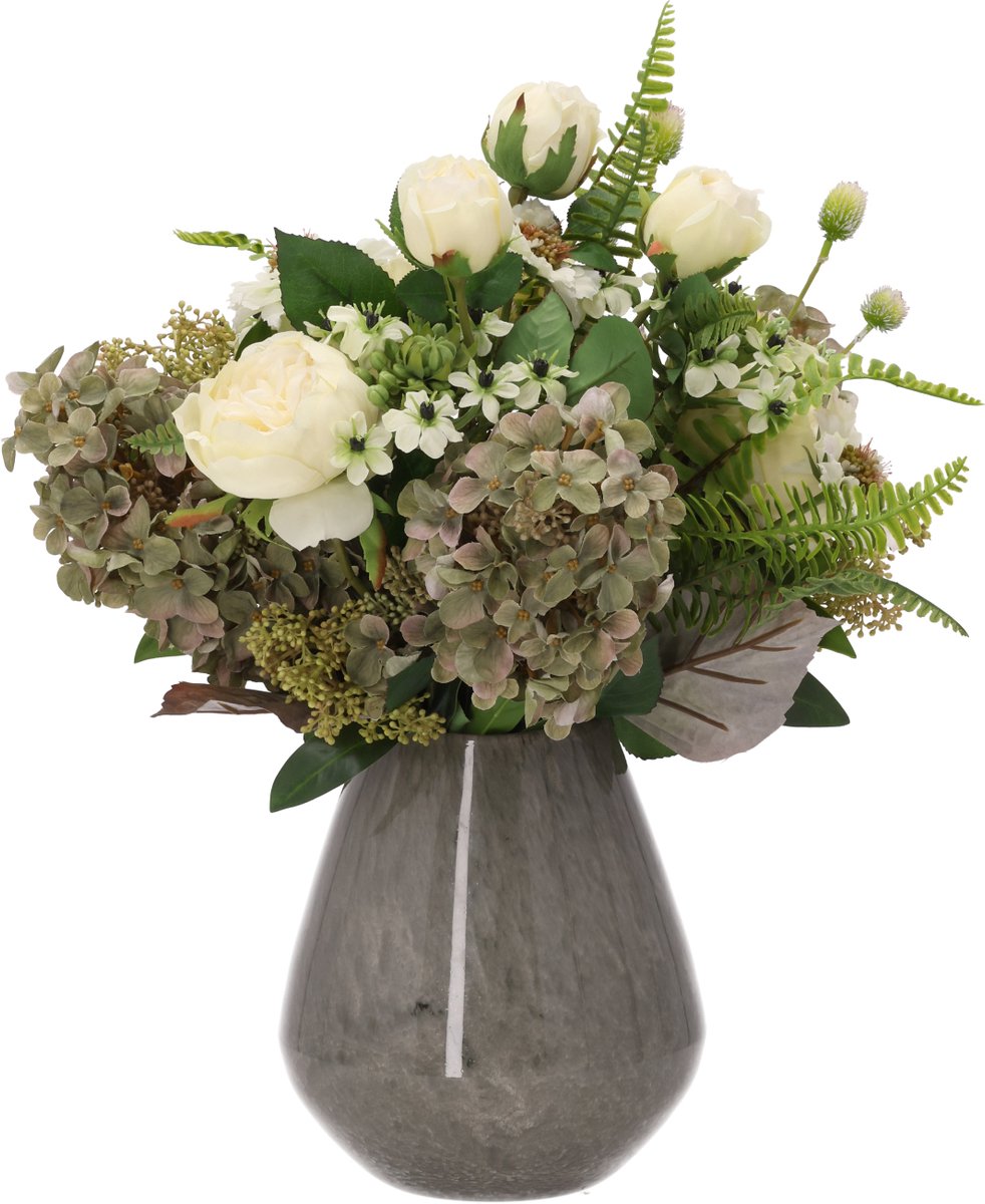 Kunst tafelboeket Doutzen Newcastle 45cm