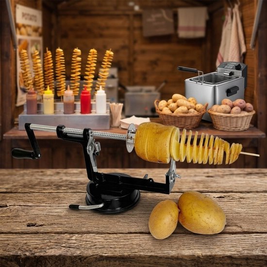 Merkloze Spiraalsnijder voor Aardappelen & Groenten - Chips & Frietjes — afbeelding 3