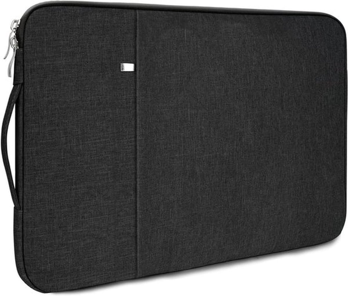 Laptophoes waterdicht 13-15,6 inch - Laptop Sleeve compatibel met MacBook Pro - zwart. Adequate bescherming voor Acer, Dell, Lenovo, HP.