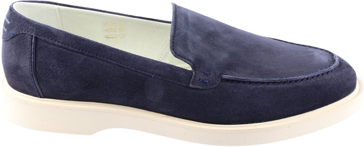 Greve - Vito 1303 - Instappers Sportief Mannen - blauw nubuck/suede - 44