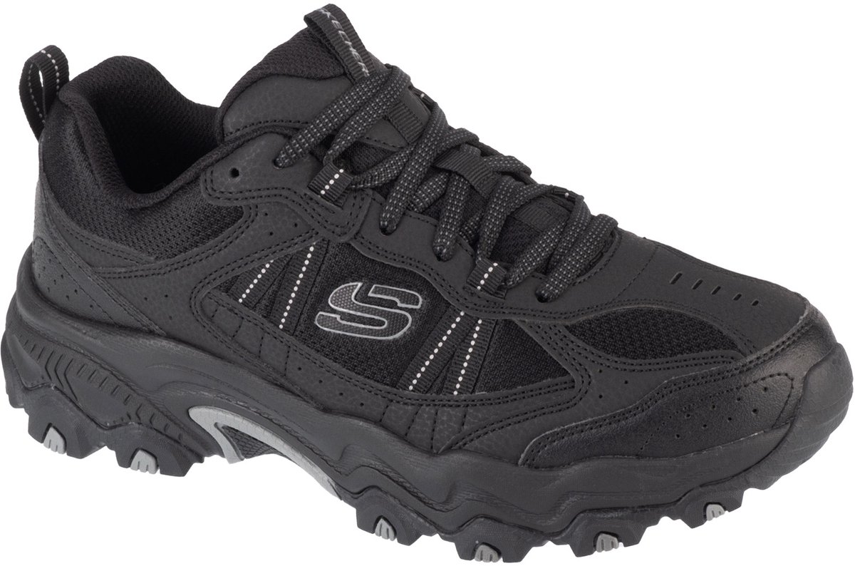 Skechers Stamina AT - Upper Stitch, Mannen, Zwart, Sneakers, maat: 48,5