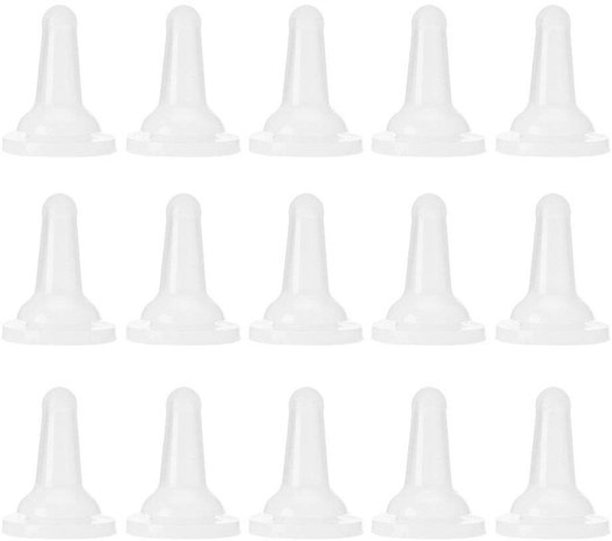 Dailygoody - Zuigfles Tepel - Siliconen Voedingsnippel - Veilig voor Huisdieren