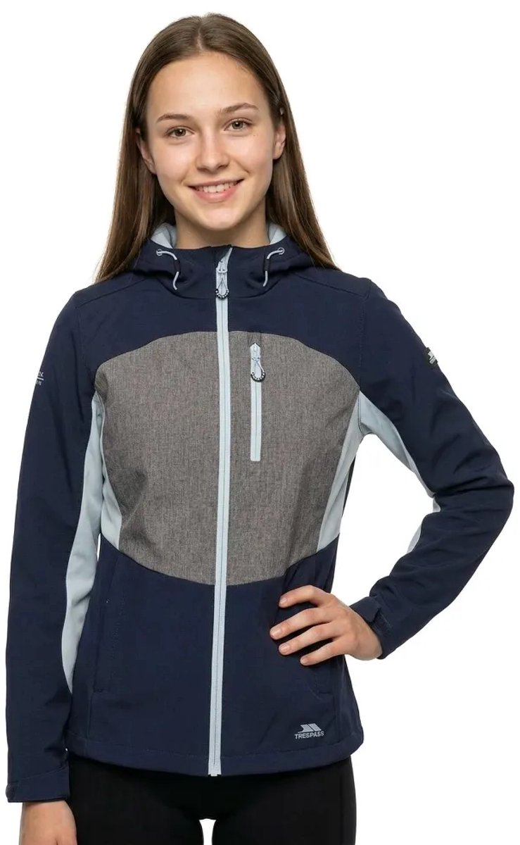 Trespass Eckwood Softshelljack Blauw L Vrouw