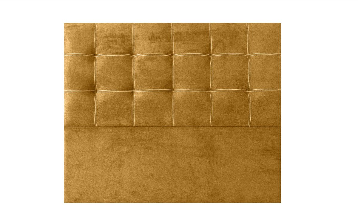 CABECERO IRIS STOF MOSTERD 115