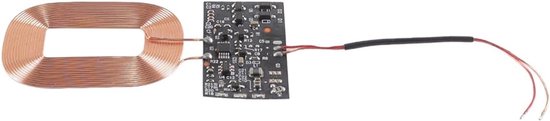 Draadloze Oplader Ontvanger Module 5V 1A 5W voor Smartphones, DIY Vriendelijk, Qi Compatibel, Circuitkaart en Spoel Inclusief — afbeelding 5