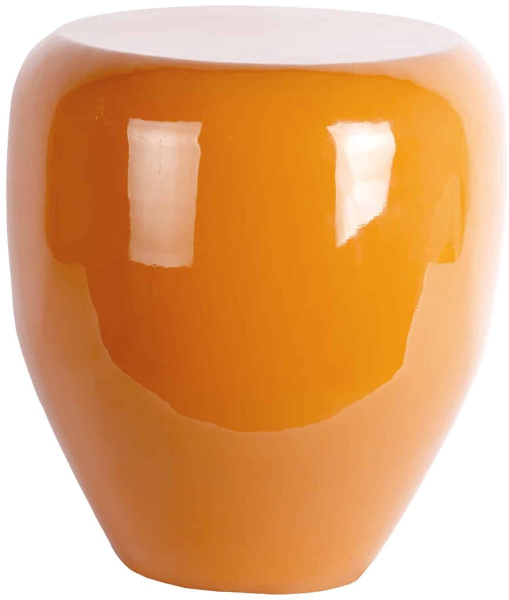 Leitmotiv Kruk Catania - Oranje - 40x40x46cm - Scandinavisch