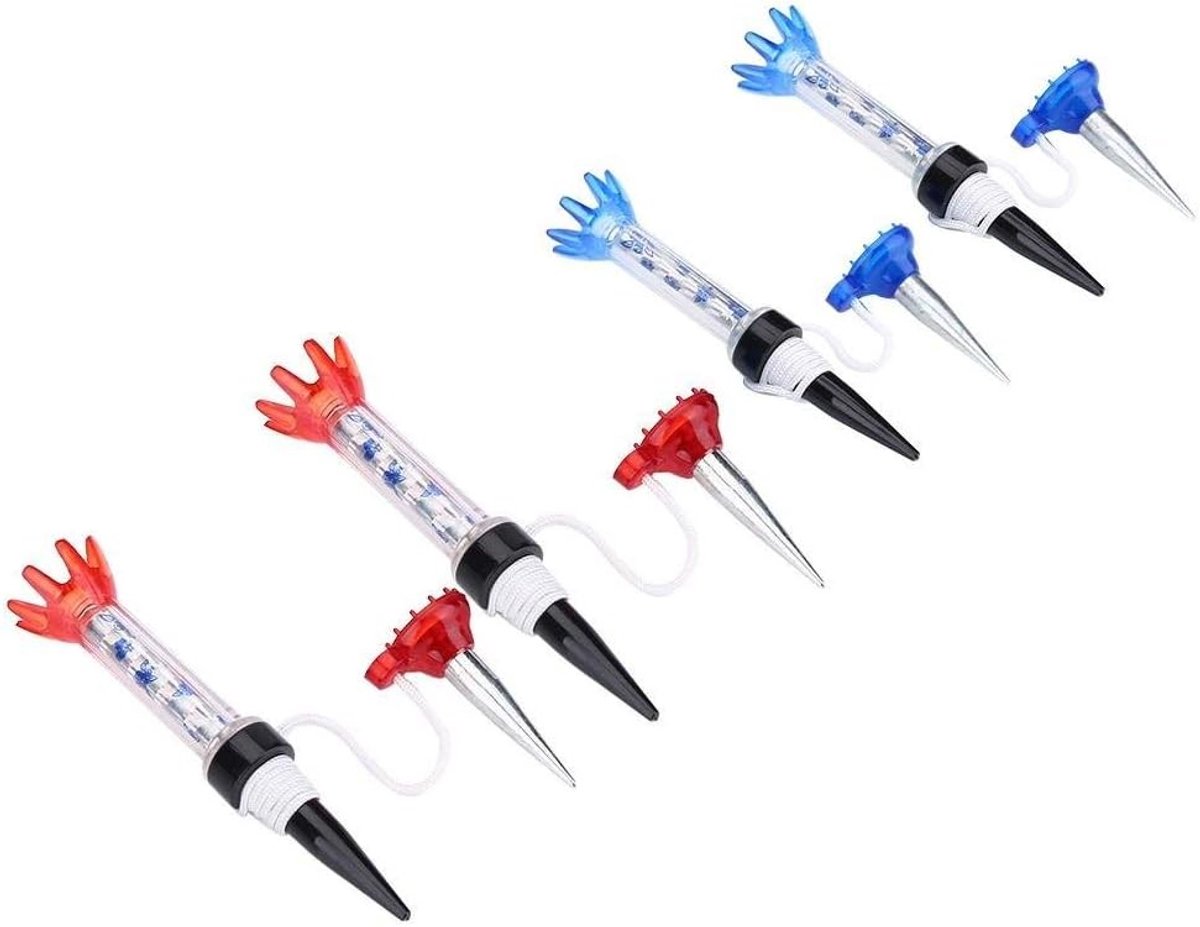 Flexibele magnetische golf tees set van 4 stuks voor training, plastic golf accessoires en oefenhulpmiddelen