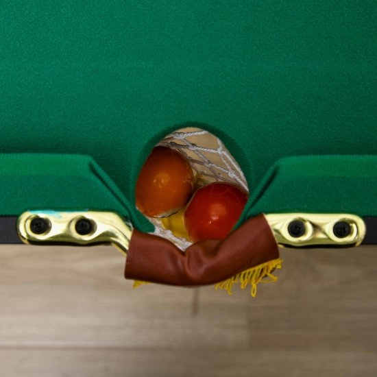 MODFU - Biljarttafel - Opklapbaar En Hoogteverstelbaar - Groen - Hout - 140 X 63 Cm — afbeelding 4