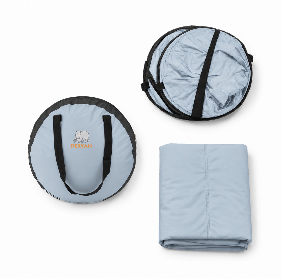 Deryan BabyBox Campingbedje - baby tentje - Blue – foto 5