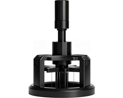 Gefedereerde Espresso Tamper met Naald en Leveler, 58 mm Verstelbare Espresso Distributietool voor Barista en Thuisgebruik, Perfecte Koffie Extractie en Precisie