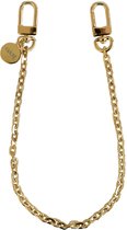 xoxo Wildhearts telefoonkoord - Dreamy - Kort koord - Geschikt voor iPhone - Geschikt voor Samsung - Universeel - Phone cord - Telefoonketting - Koord voor telefoon - Telefoon hanger ketting goud