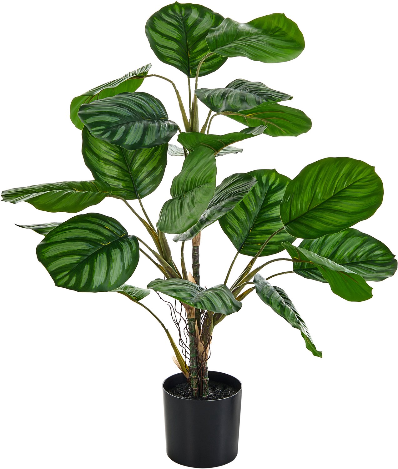Beliani CALATHEA - Kunstplant - Groen - 78 cm - Synthetisch materiaal