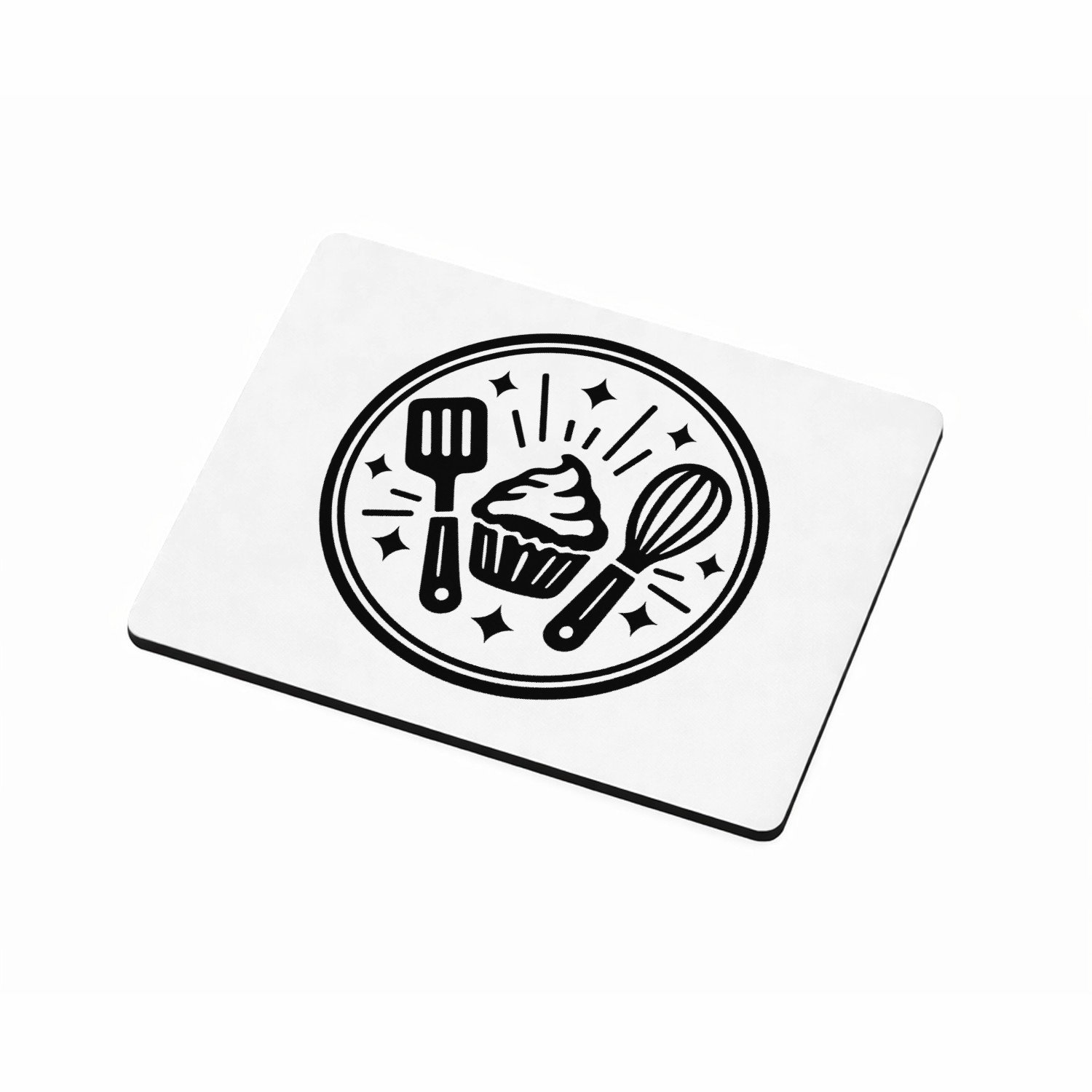 Mr Cadeautjes MDF magnetische fotolijst 9 x 7 - design Een krachtig keukenembleem met een persoonlijke rolnaam en e | cadeau Wit