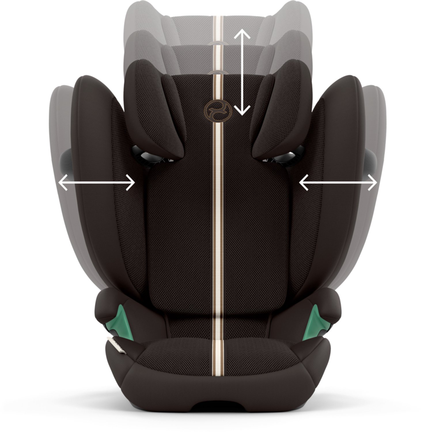 Cybex - Solution G2 - Autostoeltje - Chocolate Brown (plus) – foto 4